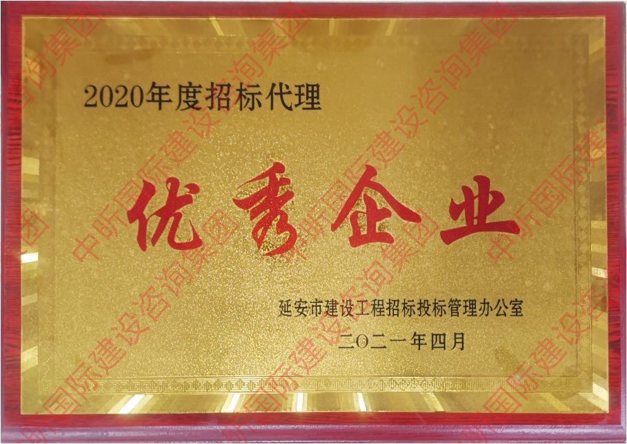 2020年度招標(biāo)代理優(yōu)秀企業(yè)